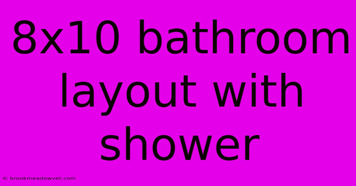 8x10 Bathroom Layout With Shower