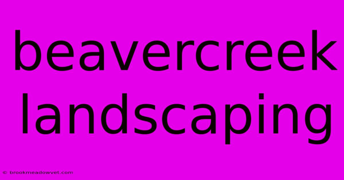 Beavercreek Landscaping