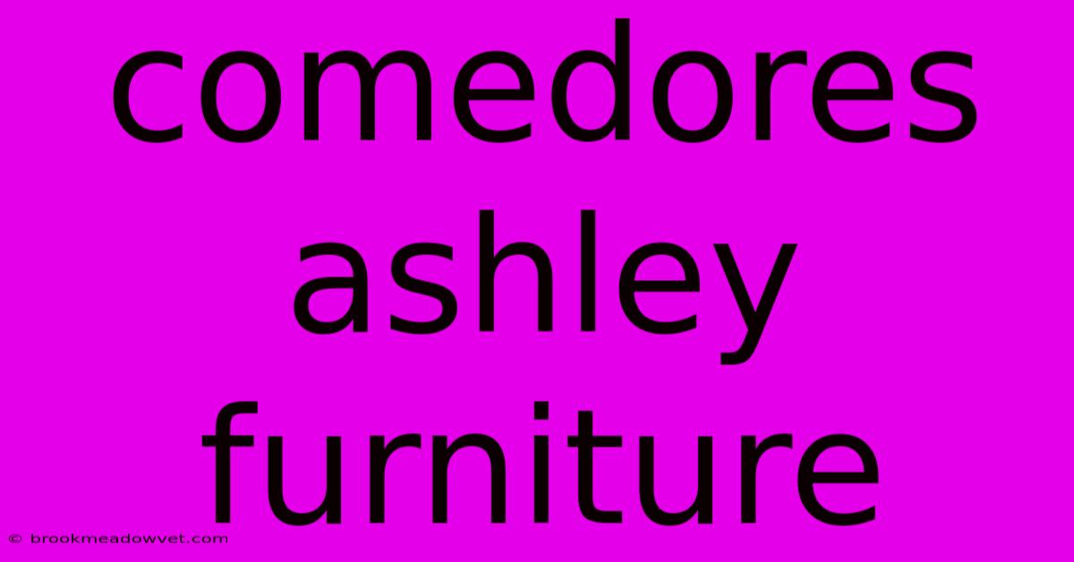 Comedores Ashley Furniture