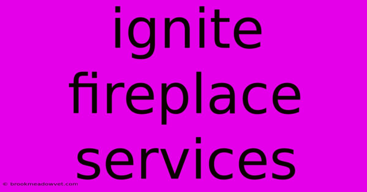 Ignite Fireplace Services