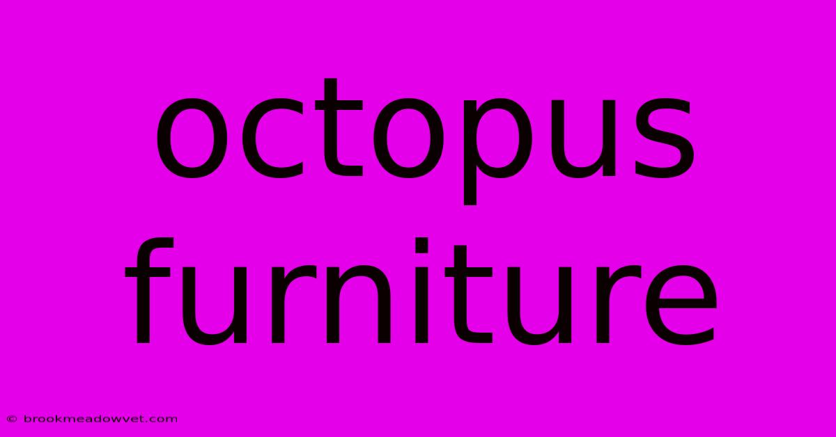 Octopus Furniture