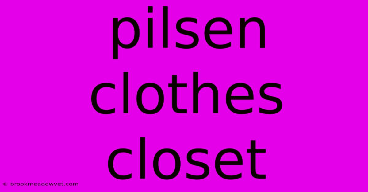 Pilsen Clothes Closet