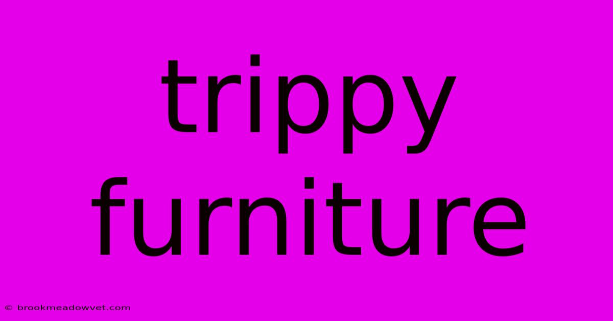 Trippy Furniture